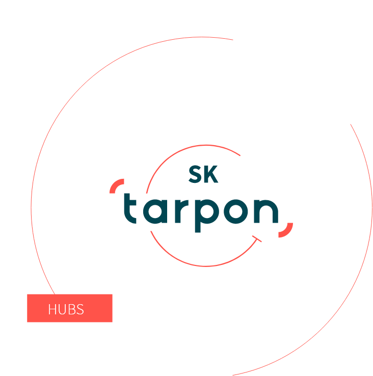 Base da órbita com logo SK Tarpon